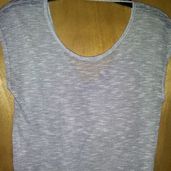 NWT BEAUTIFUL shiny blouse - Picture 3 of 4